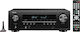 Denon AVR-S650H Home Cinema Radio Amplifier 4K with HDR 5.1 Channels 75W/8Ω 100W/6Ω Black