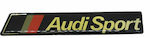 Adhesive Badge for Car Audisport 12 x 2cm