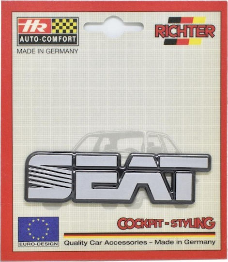 Richter Car Signal Stickers Seat 9.5 x 2.5cm 1pcs