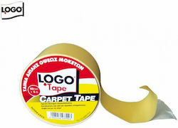 Logo Carpet Self-Adhesive Double-Sided Tape White 50mmx10m 1pcs