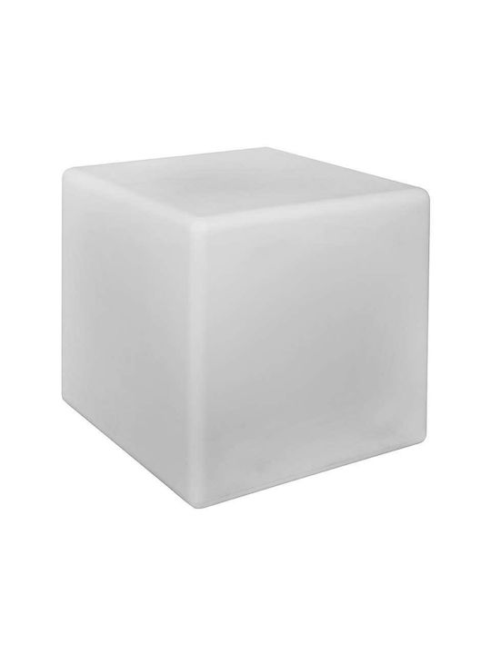 Nowodvorski Cumulus Cube M Außenstehlampe Für Außenbereich 25W IP44 Für Lampenbirnensockel E27 Weiß