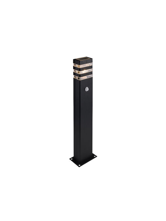 Nowodvorski Rio Sensor Außenstehlampe Außengelände 10W IP54 Für Lampenbirnensockel E27 Schwarz