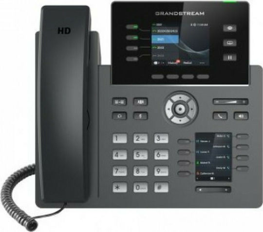 Grandstream GRP2614 Verkabelt IP-Telefon mit 4 Linien in Schwarz