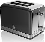 Swan ST19010BN Toaster 2 Schlitze 815W Schwarz