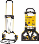 Stanley Καρότσι Μεταφοράς Πτυσσόμενο για Φορτίο Βάρους έως 70kg σε Κίτρινο Χρώμα