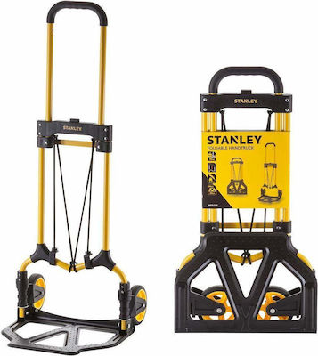 Stanley Transport Trolley Foldable for Weight Load up to 70kg Yellow