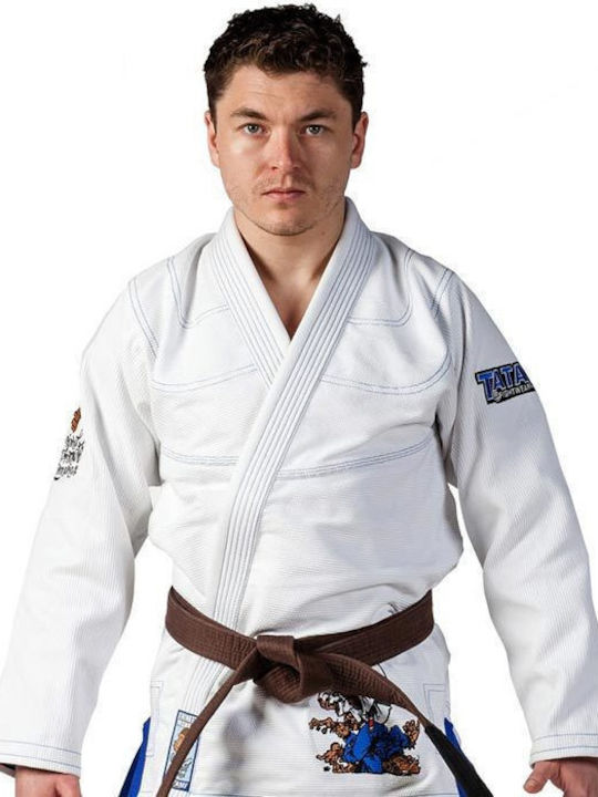 Scramble Thinker Monkey Bjj Gi Men's Jiu Jitsu Uniform White