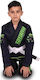Tatami Fightwear New Meerkatsu Kids Animal Gi Copii Uniforme Jiu Jitsu Negru