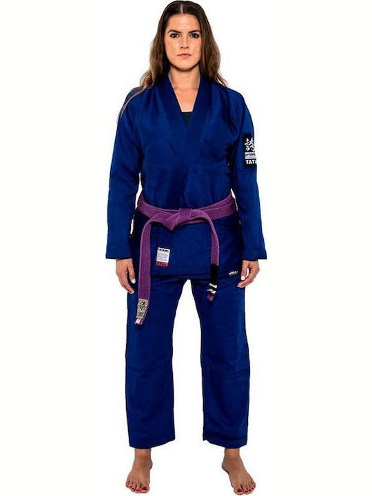 Tatami Fightwear Hokori Minimal Gi Women's Brazilian Jiu Jitsu Uniform Blue