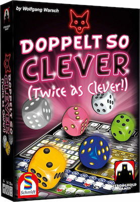 Stronghold Games Board Game Doppelt so Clever( Twice as Clever) for 1-4 Players 10+ Years SHG6026 (EN)