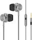 UiiSii GT500 În ureche Handsfree cu Mufă 3.5mm Gri