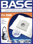 BASE BA2500 Vacuum Cleaner Bags 5pcs Compatible with Delonghi / Hoover / Kenwood / Rowenta Vacuum Cleaners