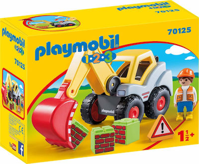 Playmobil 123 Shovel Excavator pentru 1.5+ ani