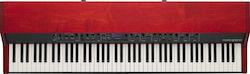 Nord Synthesizer Grand με 88 Βαρυκεντρισμένα Πλήκτρα Κόκκινο