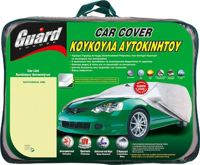 Guard Hatchback (HB) Car Covers with Carrying Bag 380x135cm Waterproof Small for Hatchback