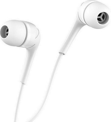 Hoco M40 Prosody In-ear Handsfree with 3.5mm Connector White