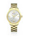 Curren Watch with Metal Bracelet Gold Silver