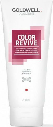 Goldwell Dualsenses Color Revive Conditioner Color Protection For Coloured Hair Cool Red 200ml