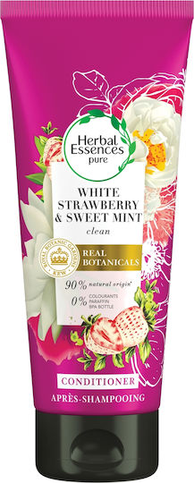Herbal Essences White Strawberry & Sweet Mint Conditioner Color Maintenance for Coloured Hair 200ml