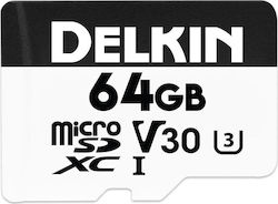 Delkin Advantage microSDXC 64GB Clasa 10 U3 V30 UHS-I