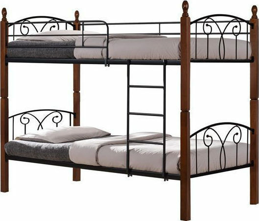Kids Single Bunk Bed for Mattress 90x190cm
