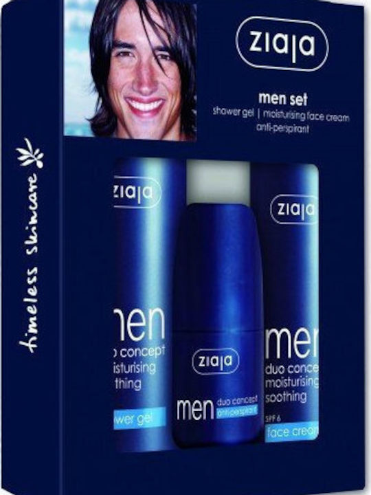 Ziaja Men Skin Care Set for Moisturizing & Body Cleaning Ziaja Men Skin Care Set for Moisturizing & Body Cleaning
