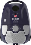 Hoover PC10PAR 011 Ηλεκτρική Σκούπα 550W με Σακούλα 5lt Μπλε