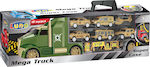 Luna Super Case Mega Truck Army Truck for 3++ Years 000621150