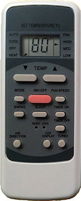 Midea R51M Air Conditioner Remote Control