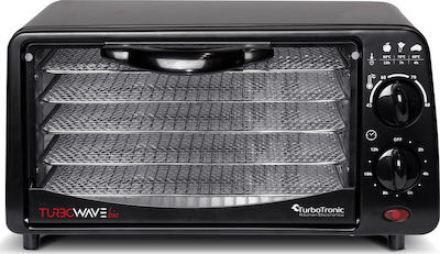 Turbotronic Food Dehydrator with 5 Shelves and Adjustable Temperature 45-80°C