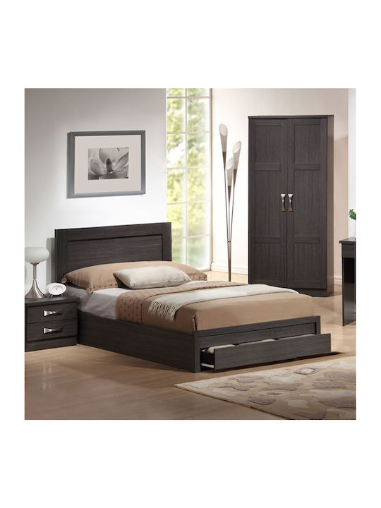Melany Single Wooden Bed for Mattress 90x190cm ...