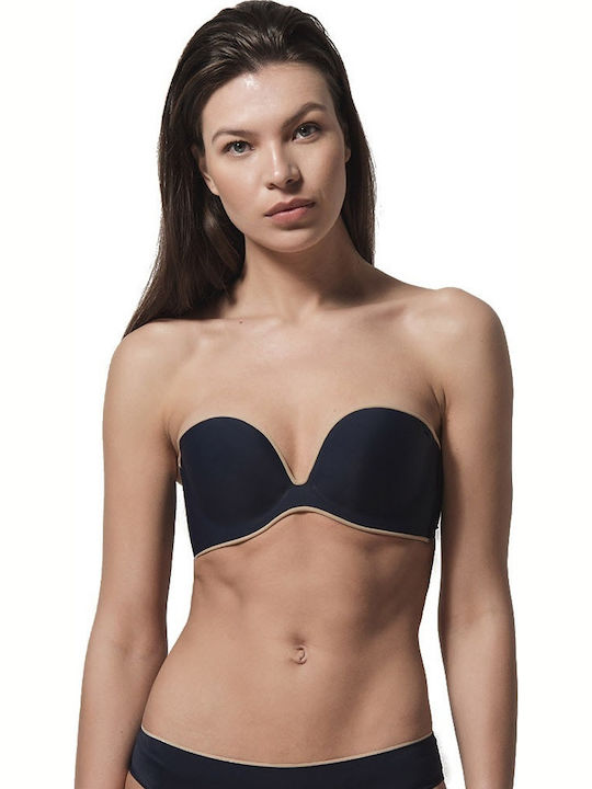 Luna Miracle Marineblau Σουτιέν mit leichter Po...