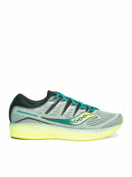 Saucony Triumph ISO 5 Ανδρικά Αθλητικά Παπούτσια Running Πράσινα