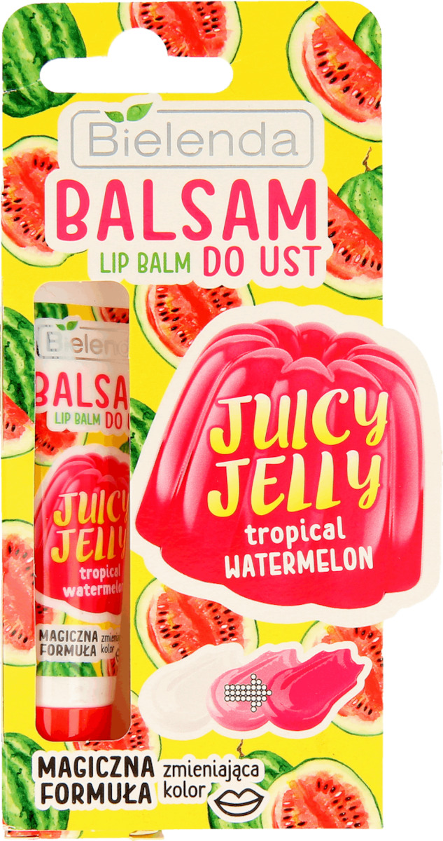 Bielenda Juicy Jelly Colour Changing Lip Balm Tropical Watermelon
