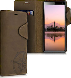 KWmobile Kalibri Suede Wallet Δερμάτινο Καφέ (X...