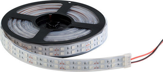 Elmark Αδιάβροχη Ταινία LED 12V Ψυχρό Λευκό Φως 2x60cm Τύπου SMD5050