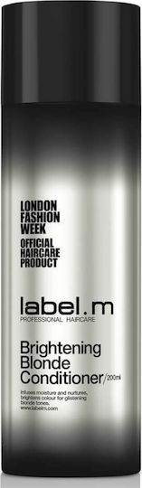 Label.M Brightening New Blonde Conditioner Color Maintenance for Coloured Hair 200ml