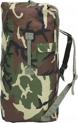 vidaXL Militärischer Rucksack Reisen Camouflage in Grün Farbe 85Es