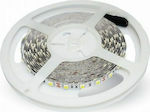 V-TAC Bandă LED Alimentare 12V cu Lumină Alb Cald Lungime 5m și 60 LED-uri pe Metru SMD5050