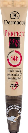 Dermacol Perfect Me Dark Circle Concealer & Highlighter Corrector Cream Color Corrector 7ml