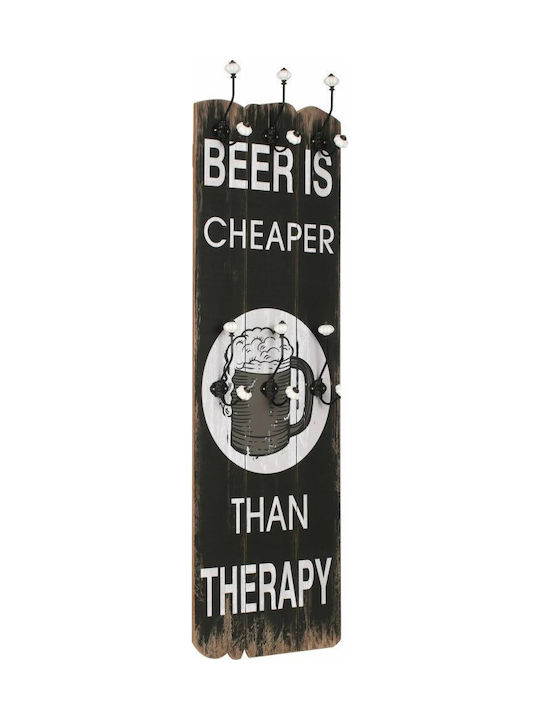 vidaXL Wooden Vintage Wall Hanger Beer Cheaper ...