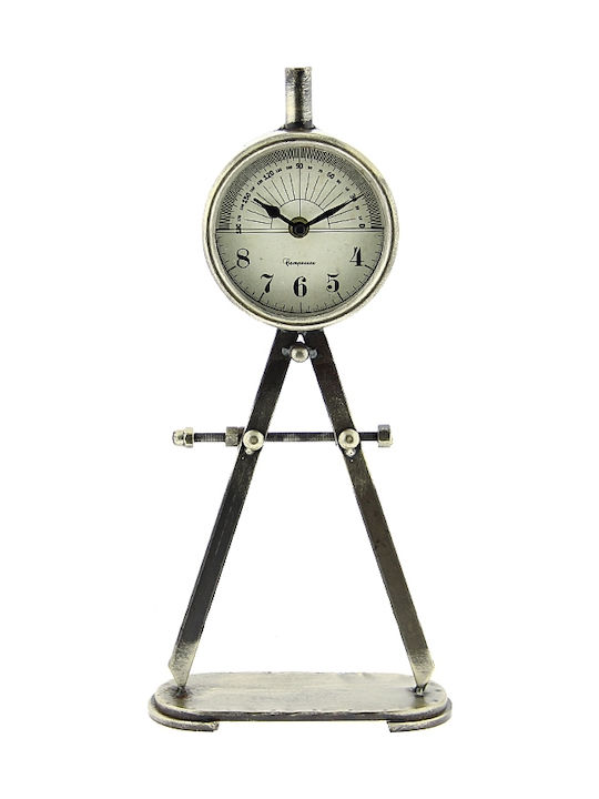 Tabletop Clock D786-SLV