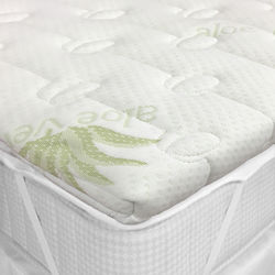 Palatex Matratzentopper Basic Einzel Schaumstoff Mit Aloe Vera & Gummibänder 100x200x5cm