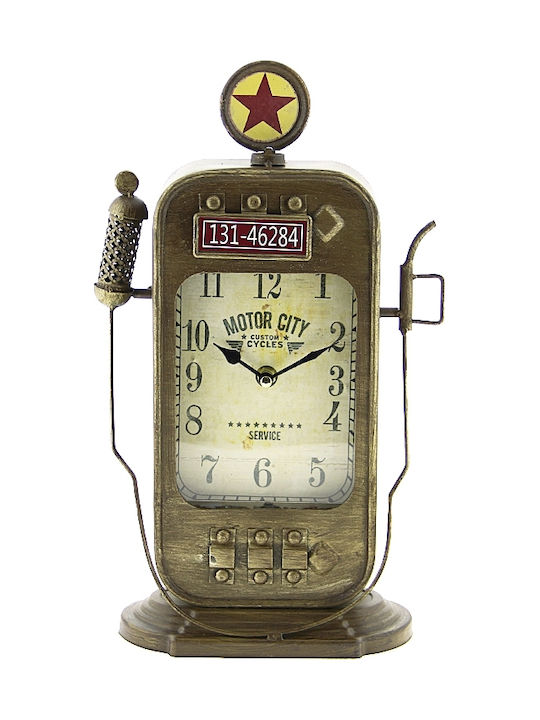 Motor City Tabletop Clock CLOCKMC-BR12