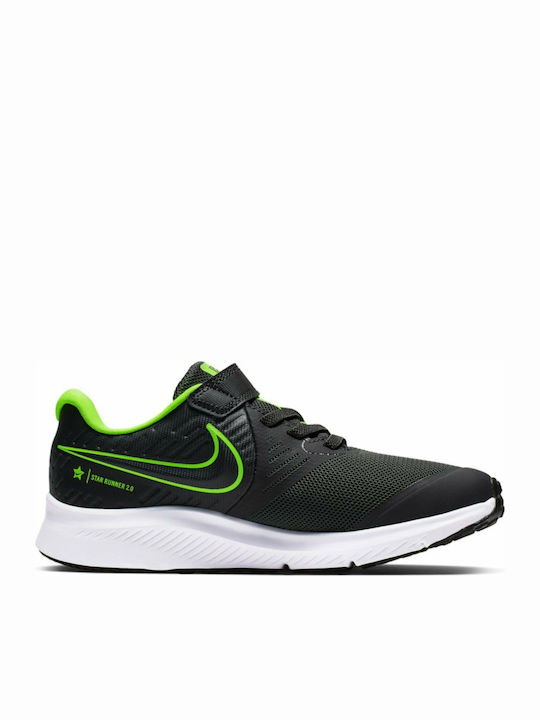 Star Runner 2 Kinder Sportschuhe Laufen mit Bügel- und Schleifenverschluss Gray