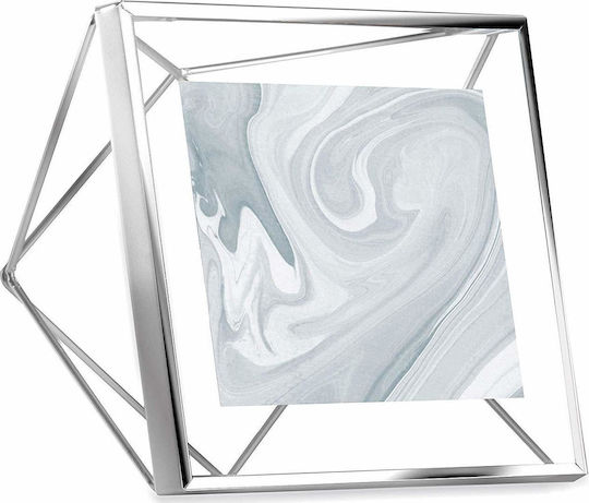 Umbra Prisma Metal Picture Frame with Silver Chrome Frame