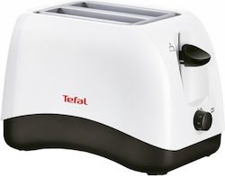 Tefal Delfini Φρυγανιέρα 2 Θέσεων 850W Λευκή