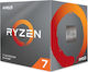 AMD Ryzen 7 3700X 3.6GHz Επεξεργαστής 8 Πυρήνων για Socket AM4 σε Κουτί με Ψύκτρα