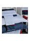 Down Town Home Bettdecke Großes Doppelbett 235x250cm 700 Blue