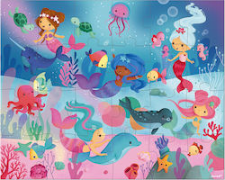 Kids Puzzle Hat Boxed Mermaids 24pcs for 3++ years Janod